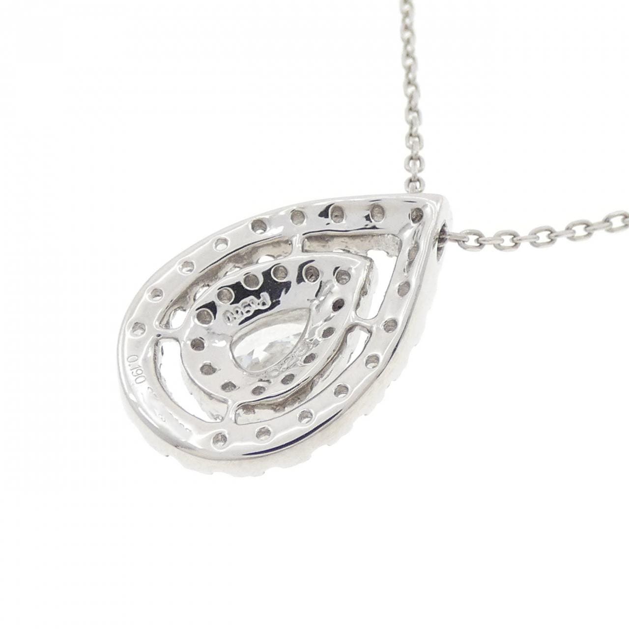 ヴァンドーム ダイヤモンド ネックレス 0.190CT