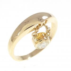 K18YG ダイヤモンド リング 0.21CT