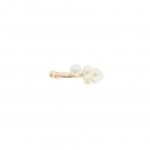 K10YG 淡水パール イヤーカフ 片耳