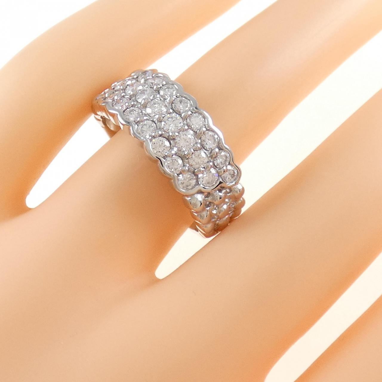PT900 Diamond Ring 1.10CT