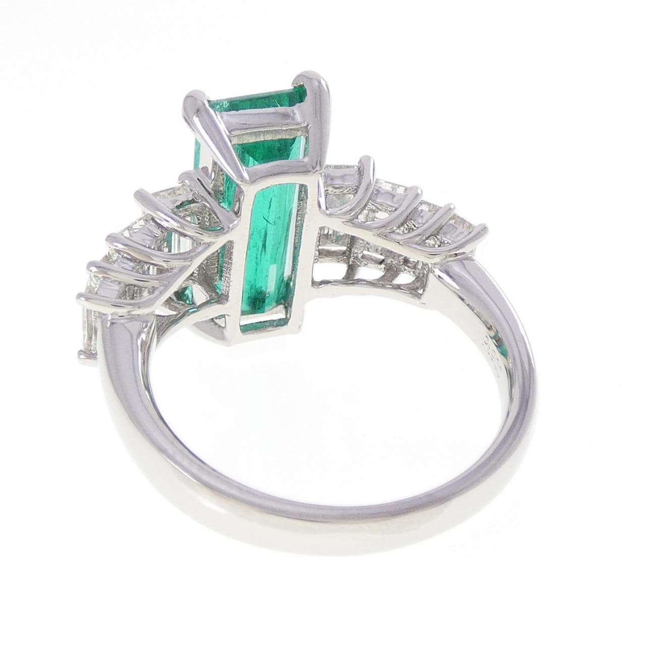PT900 エメラルド リング 3.46CT コロンビア産