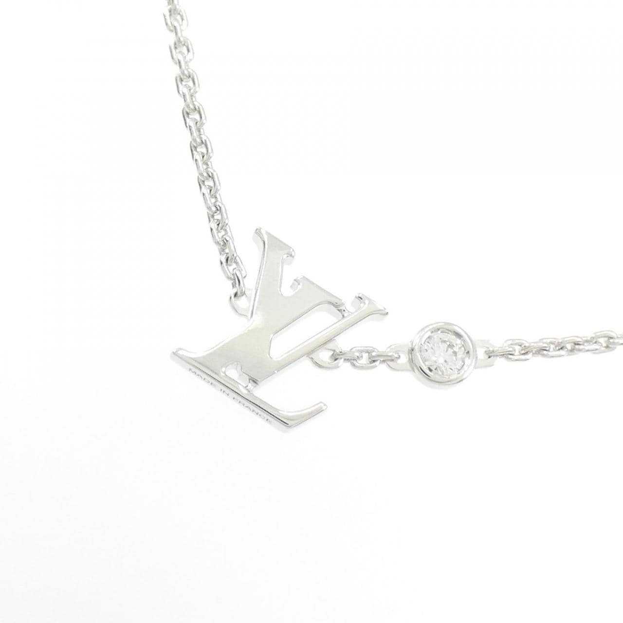 LOUIS VUITTON Vuitton Pandantif Idile Blossom LV Necklace