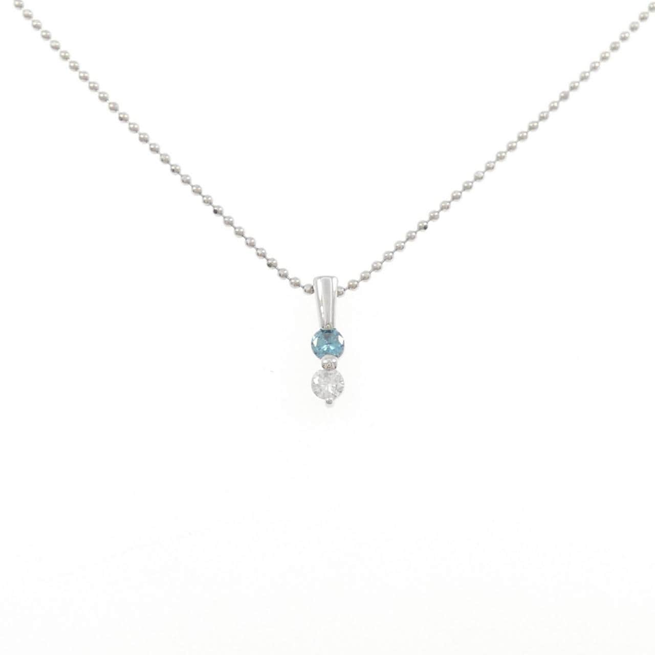 PT900/PT850 ダイヤモンド ネックレス 0.15CT