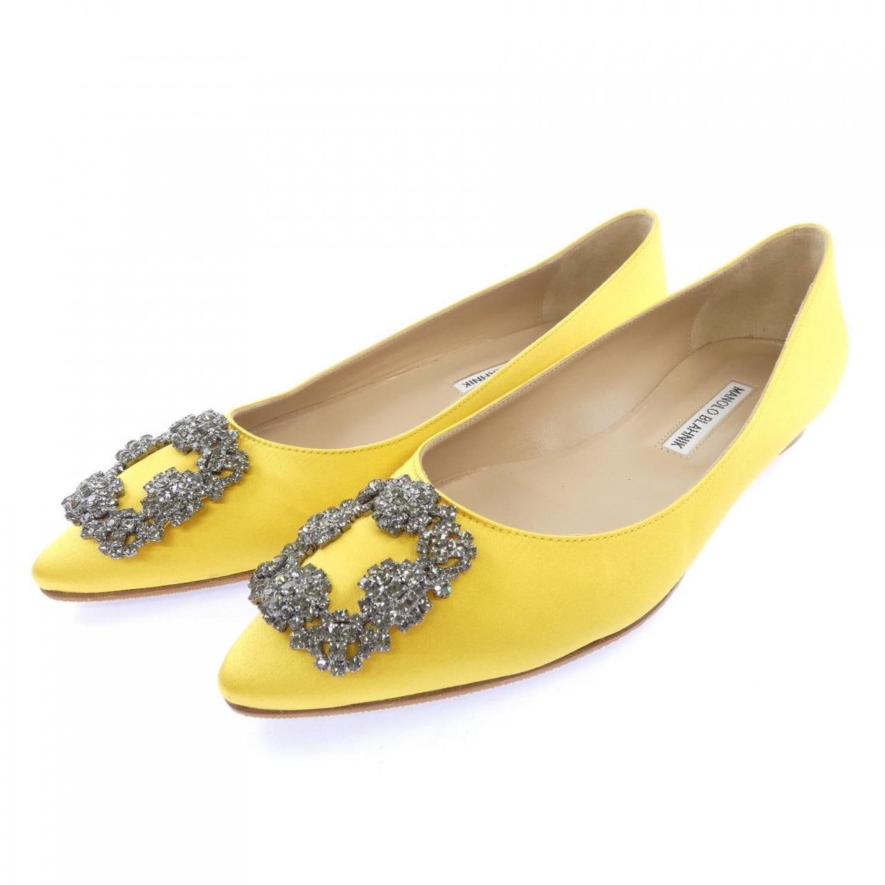 マノロブラニク MANOLO BLAHNIK HANGISIFLAT ハンギシフラット フラットシューズ