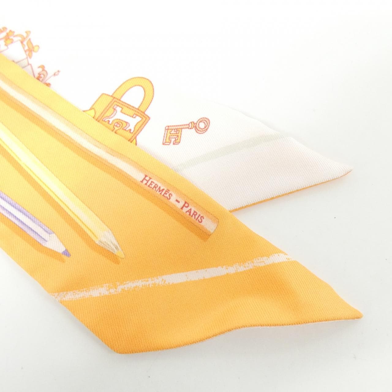 【未使用品】エルメス A VOS CRAYONS ET CARRE ツイリー 064221S スカーフ