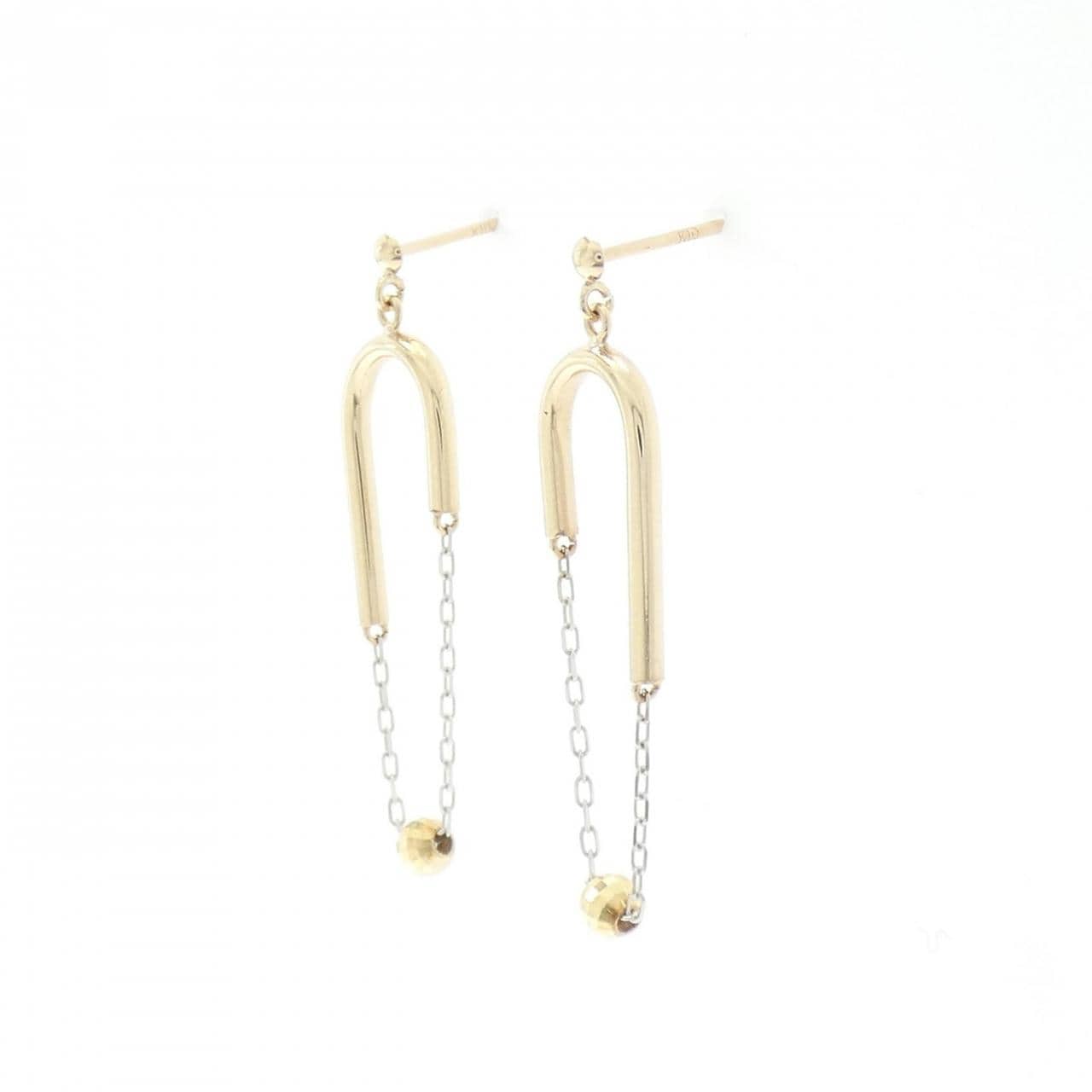 K10YG/K10WG earrings