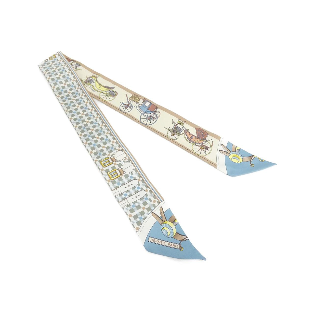 エルメス LES VOITURES NOUVELLE ツイリー 064108S スカーフ