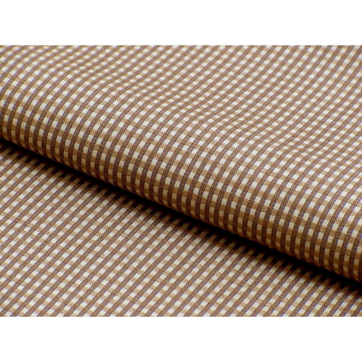 【未使用品】男物　単衣　お召織