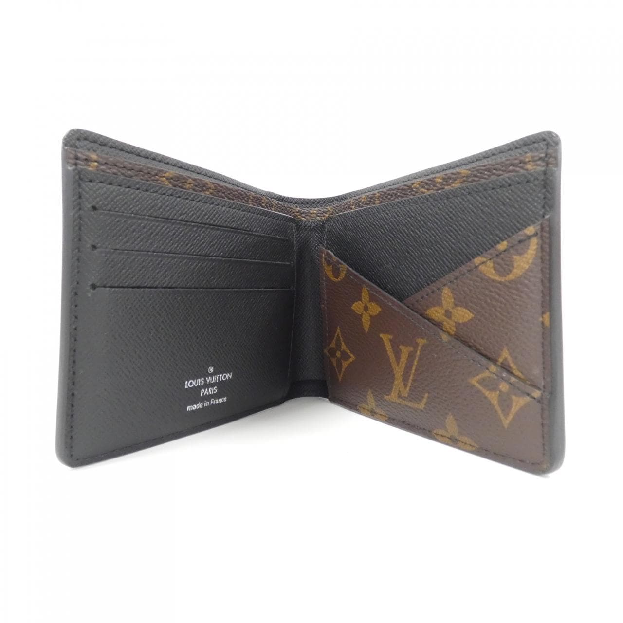 LOUIS VUITTON Monogram Macassar Portefeuille Multiple M69408 皮夹