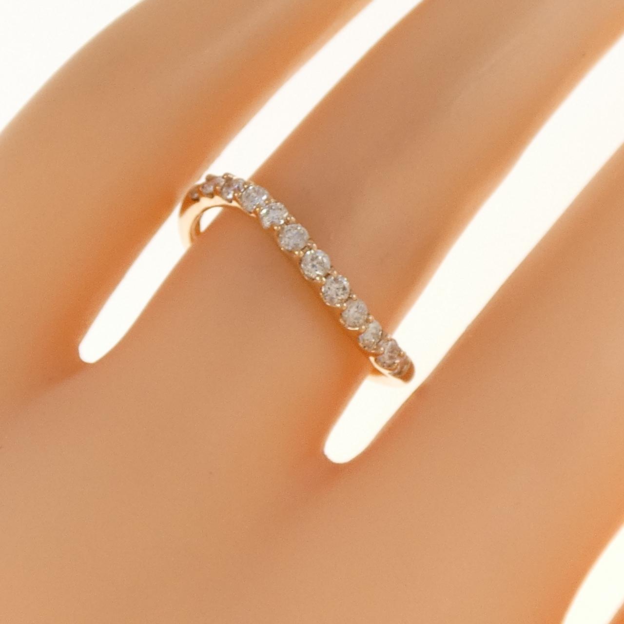 K18PG ダイヤモンド リング 0.30CT