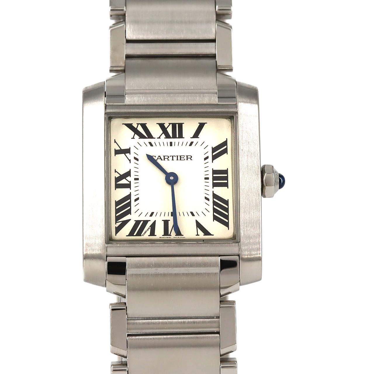 カルティエ タンクフランセーズMM WSTA0005 SS クォーツ
