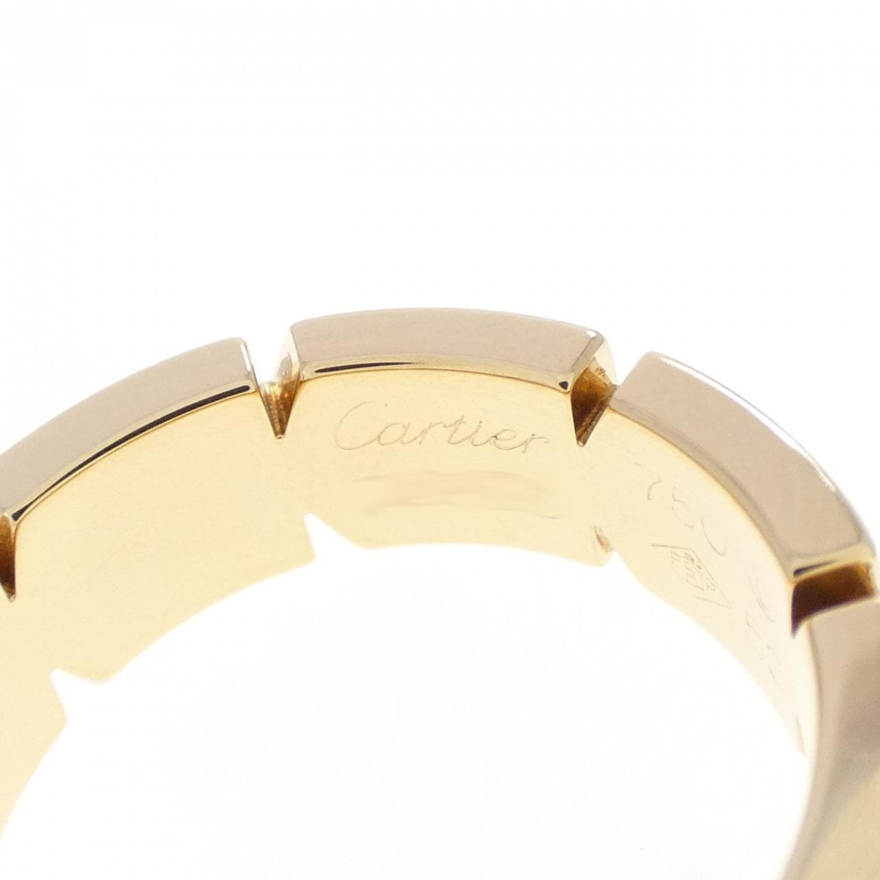 カルティエ タンクフランセーズ フルダイヤモンド リング