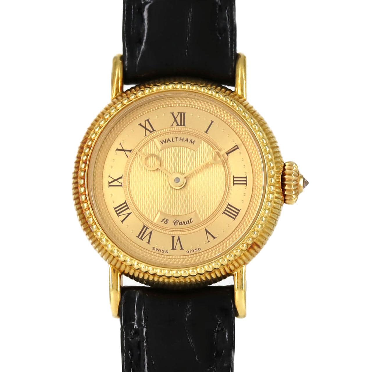 【ノーメンテナンス還元価格】ウォルサム ラウンドケース YG YG 手巻