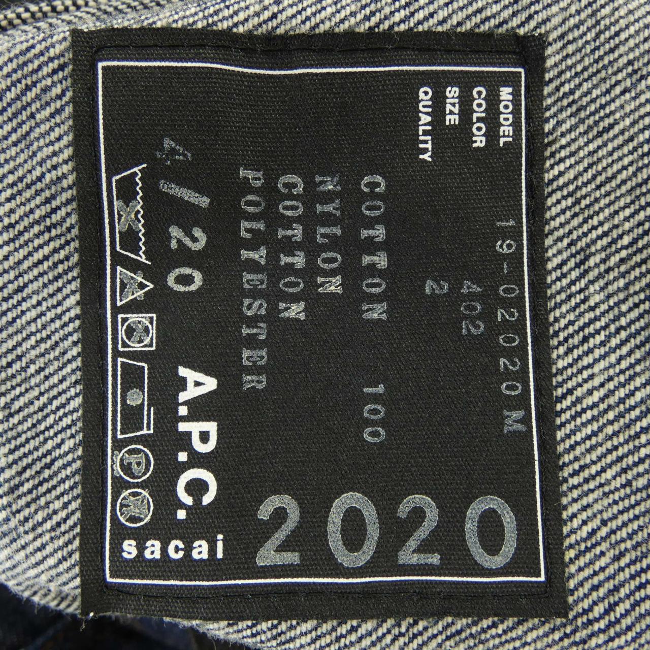 サカイ SACAI A.P.C. 19-02020M ジャケット