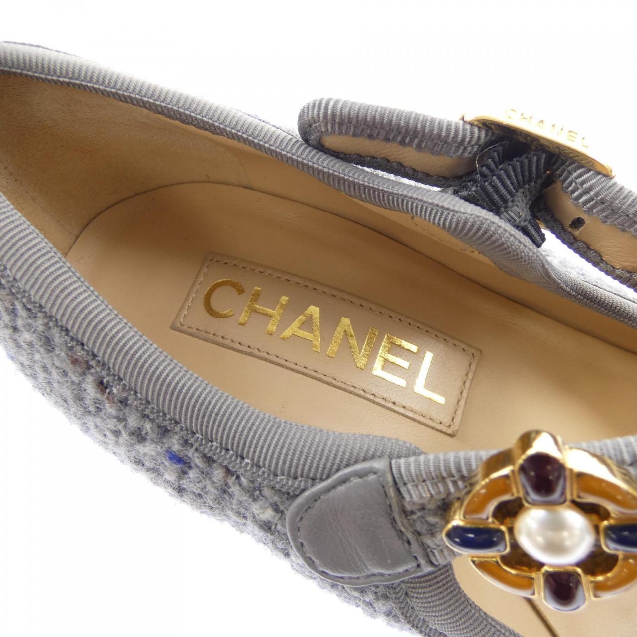 シャネル CHANEL メリージェーン G45777 パンプス