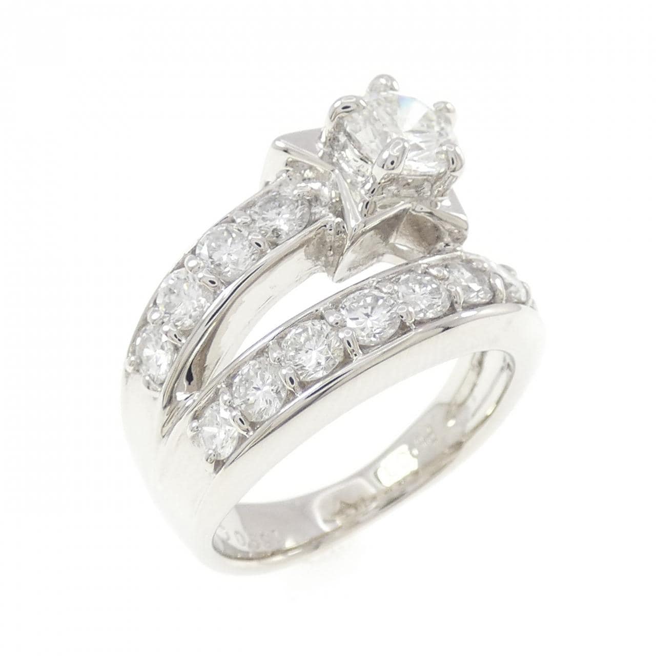 PT900 スター ダイヤモンド リング 0.591CT
