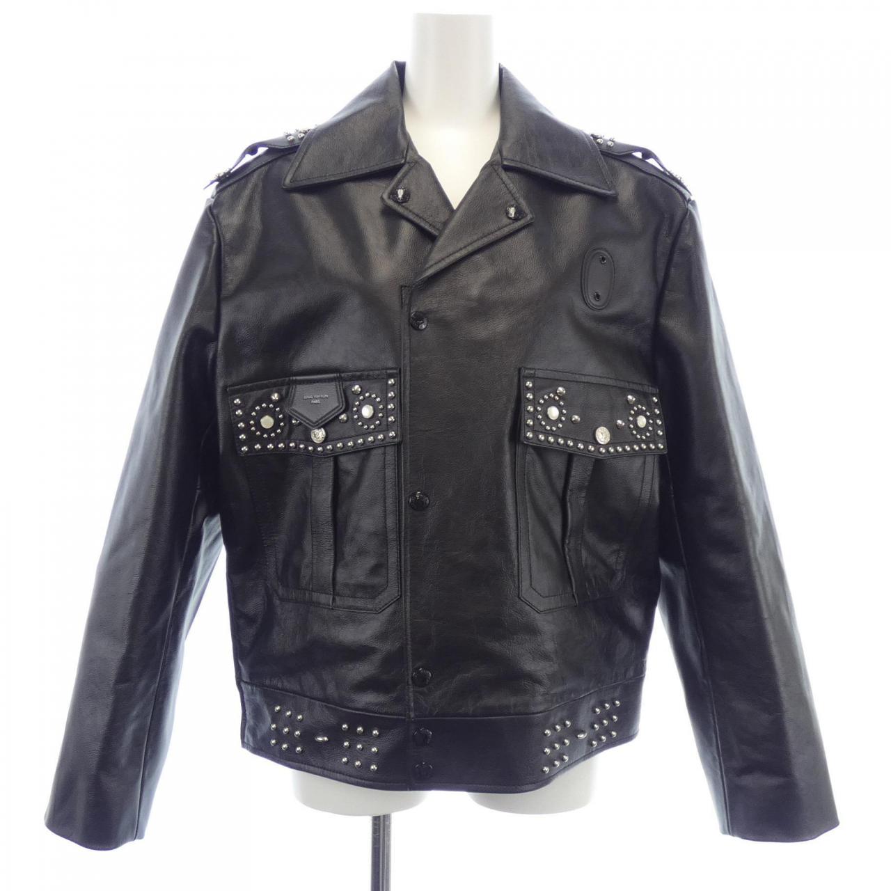 LOUIS VUITTON LOUIS VUITTON Leather Jacket