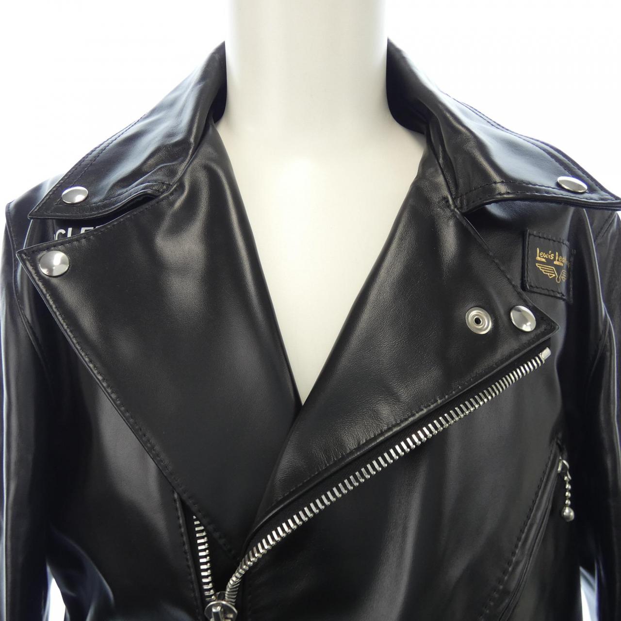 モンクレール ジーニアス MONCLER GENIUS LEWIS LEATHERS FRAGMENT DWAYNE CYCLONE レザーライダースジャケット