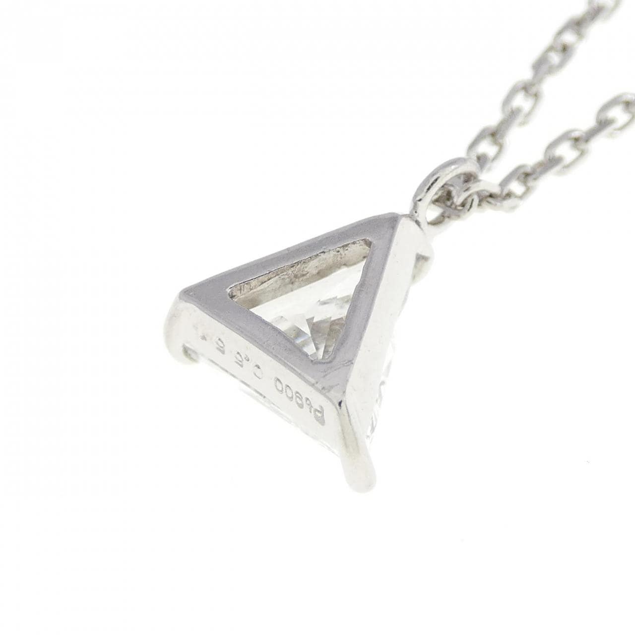 PT Diamond Necklace 0.551CT G SI1 Fancy Cut