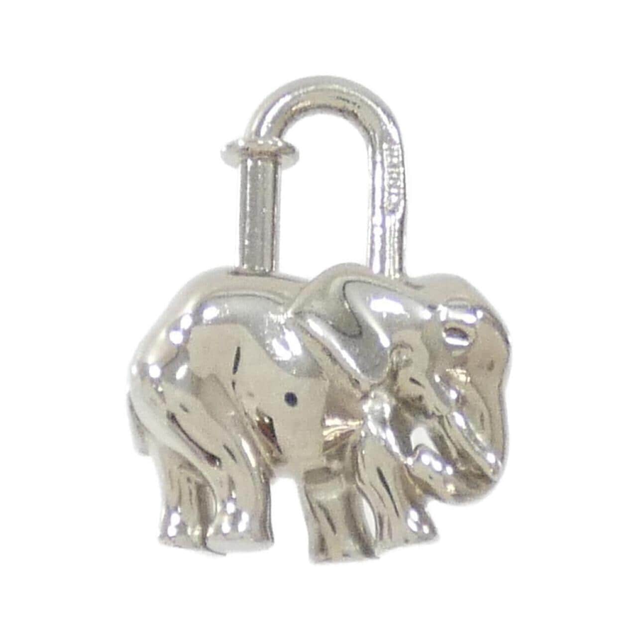 【ヴィンテージ】エルメス ELEPHANT カデナ 013247CA キーホルダー