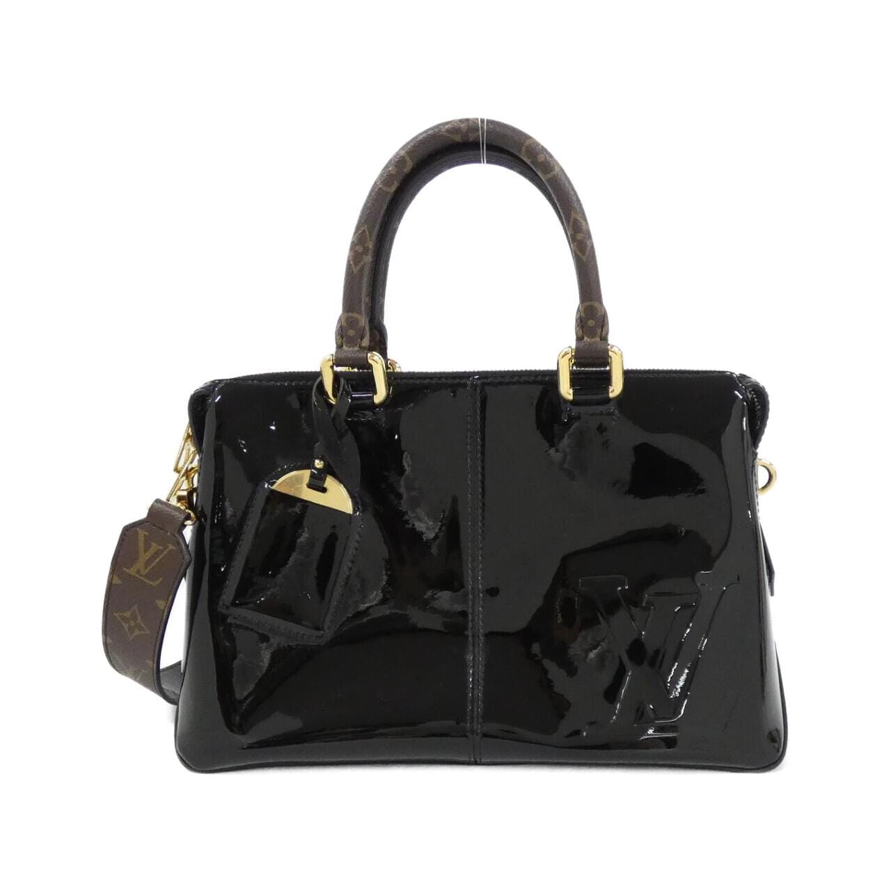 ルイヴィトン モノグラム ヴェルニ ミロワール トート ミロワール M54626 バッグ