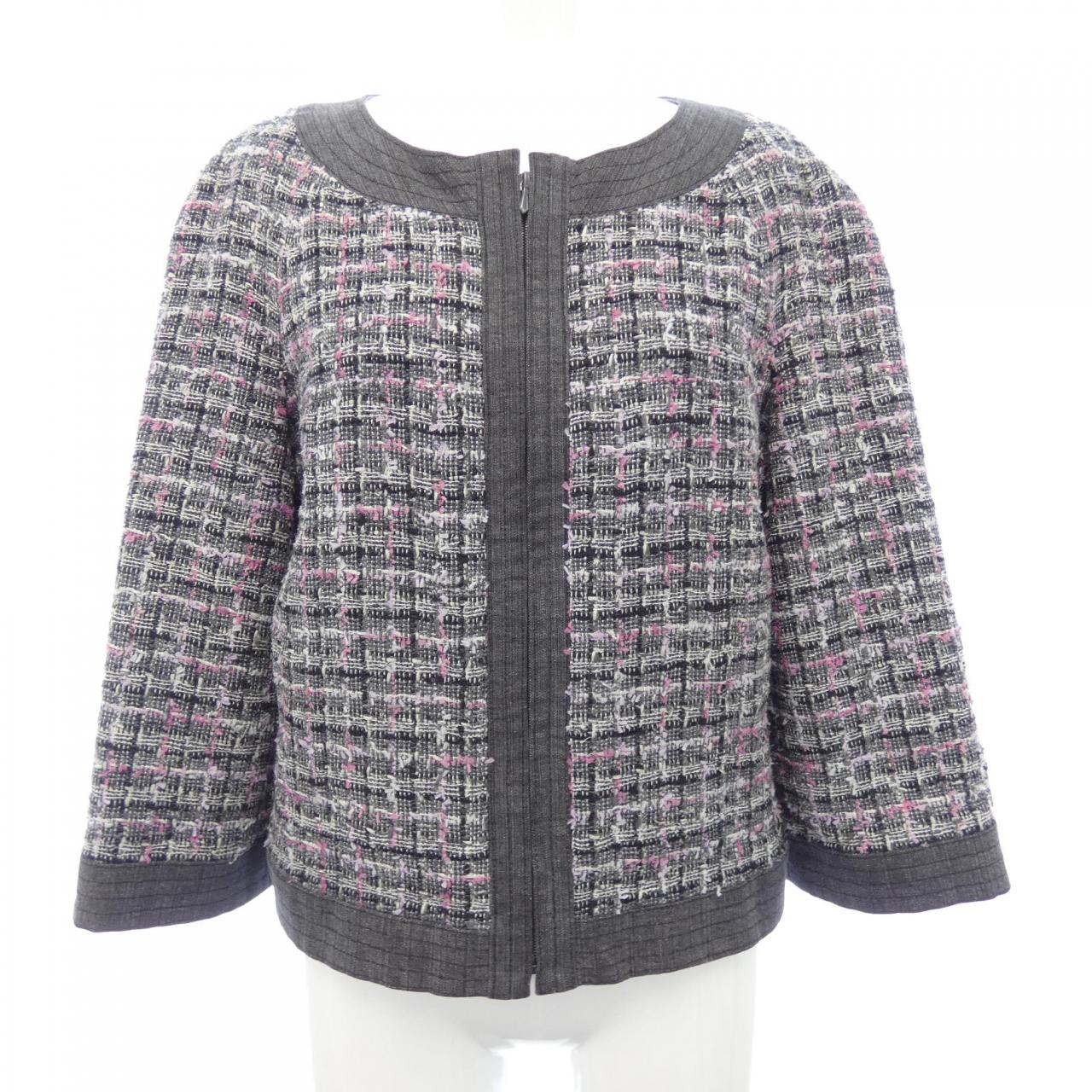 シャネル CHANEL ノーカラージャケット