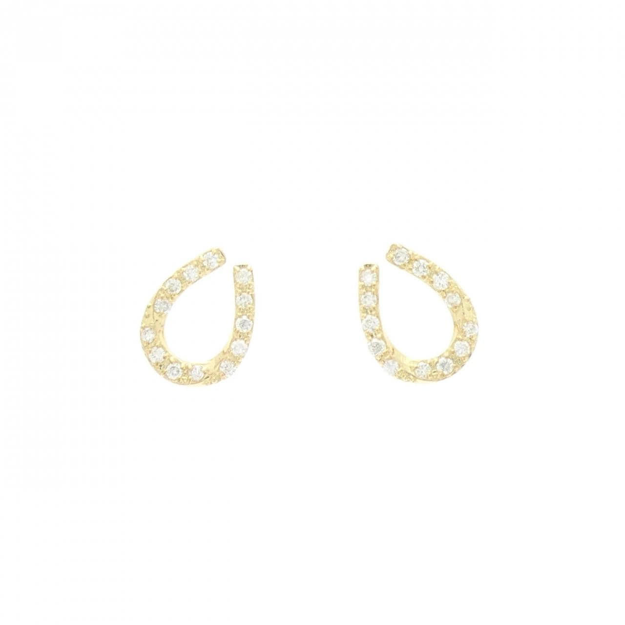 【リメイク】K18YG ダイヤモンド ピアス 0.20CT