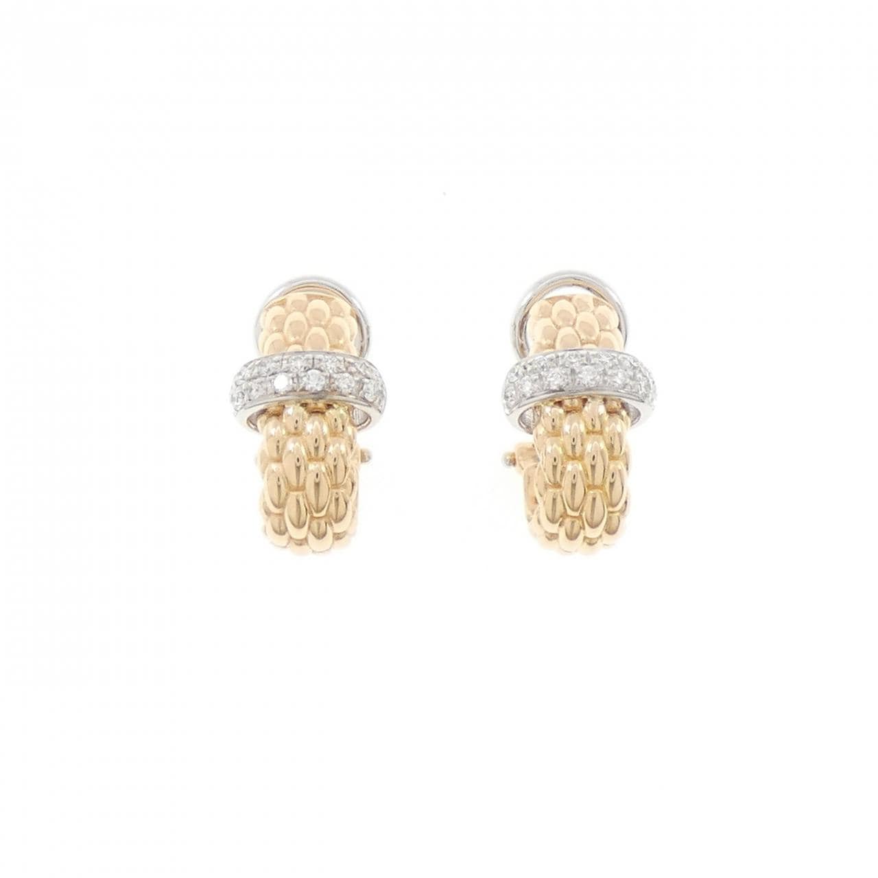 【新品】フォッペ ヴァンドーム ピアス 0.20CT