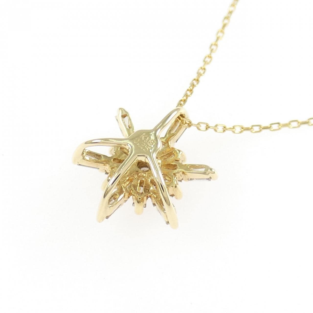 K18YG ダイヤモンド ネックレス 0.25CT