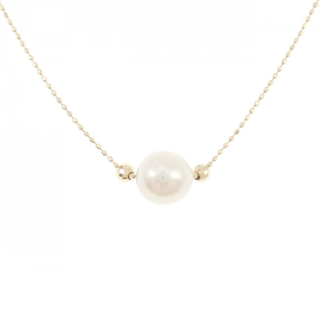 K10YG アコヤパール ネックレス 8mm