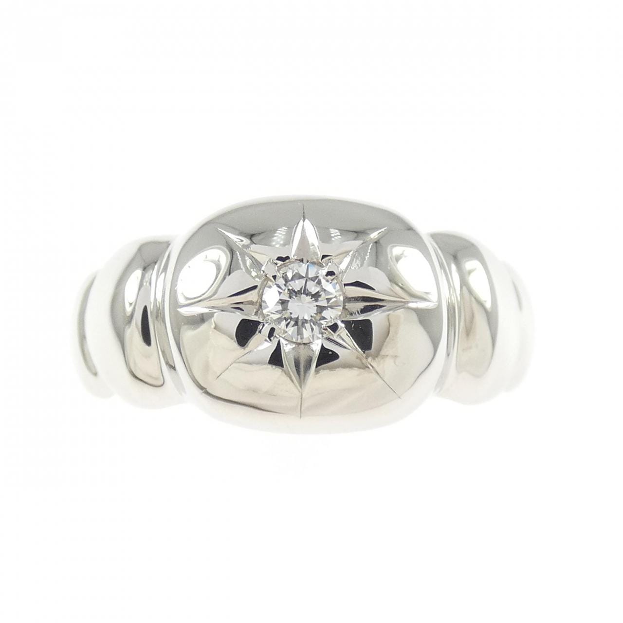 PT900钻石戒指0.09克拉