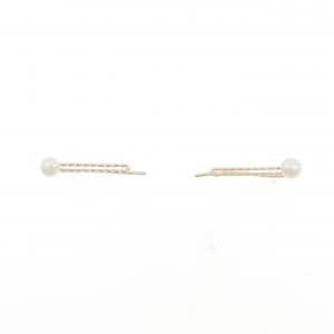 アガット 淡水パール イヤーカフ