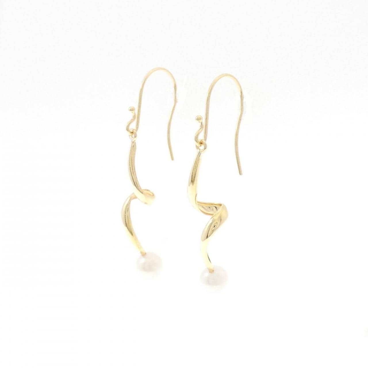 K18YG アコヤパール ピアス 4.5mm