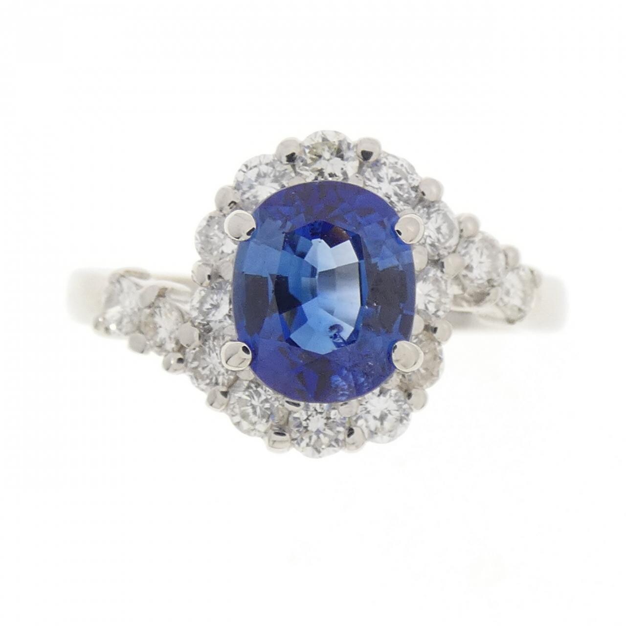 PT900 サファイヤ リング 1.24CT