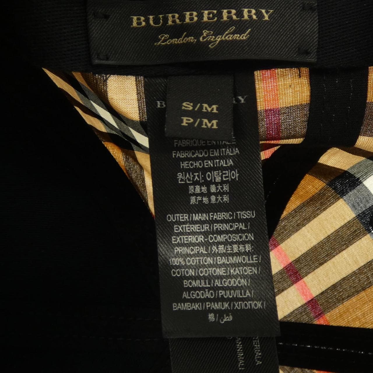 バーバリー BURBERRY 4073689 キャップ
