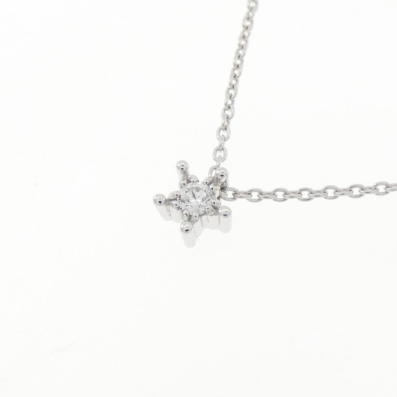 スタージュエリー ダイヤモンド ネックレス 0.04CT