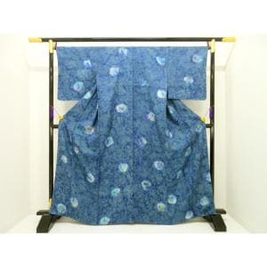 【未使用品】小紋　身幅２Ｌ寸