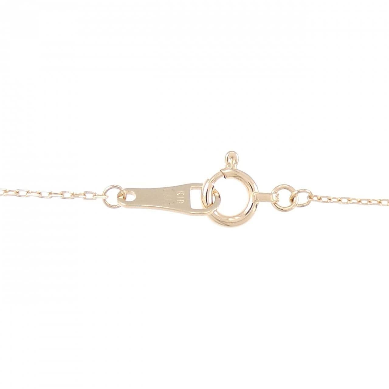 アガット ダイヤモンド ネックレス 0.03CT