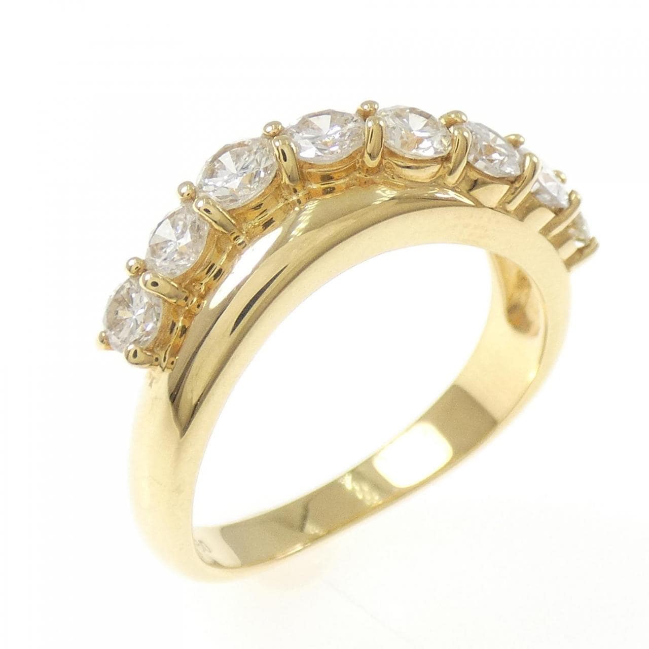 K18YG ダイヤモンド リング 0.80CT