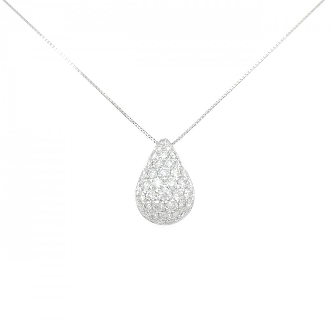 PT900/PT850 ダイヤモンド ネックレス 2.01CT