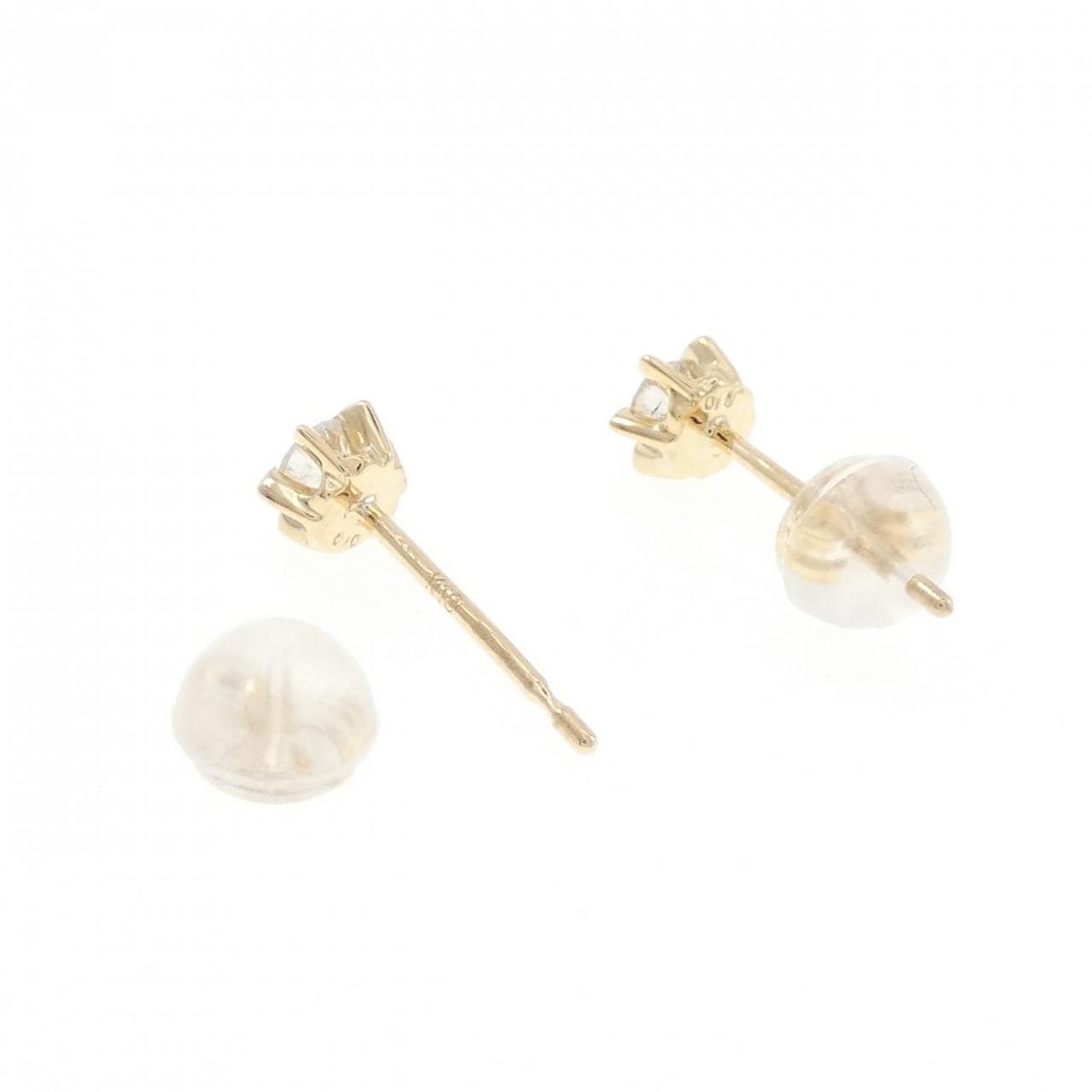 K18YG ダイヤモンド ピアス 0.20CT
