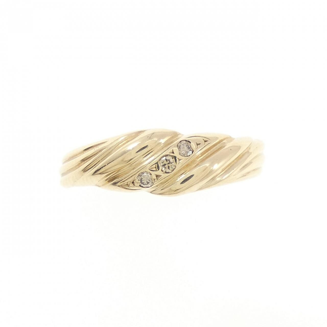 K9YG Diamond Ring