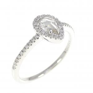 K18WG ダイヤモンド リング 0.39CT