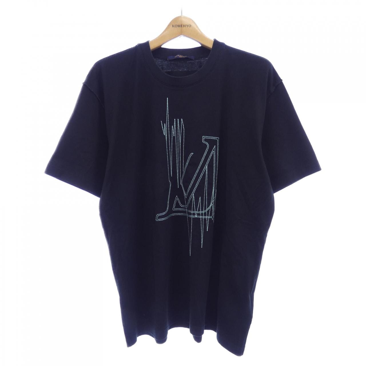 ルイヴィトン LOUIS VUITTON LVフリークエンシーグラフィックTシャツ HOY02WNPG Tシャツ