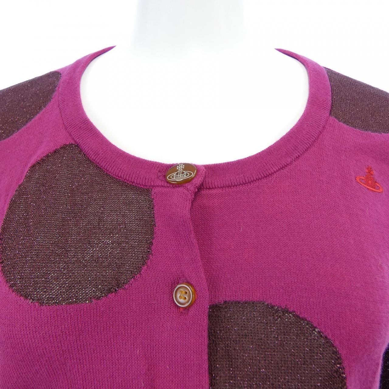 ヴィヴィアンウエストウッドレッド Vivienne Westwood RED LABEL 357-01-16049 カーディガン