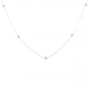 PT950/PT850 ダイヤモンド ネックレス 0.22CT