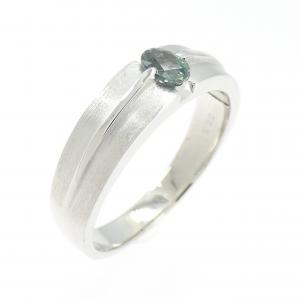 K10WG アレキサンドライト リング 0.22CT