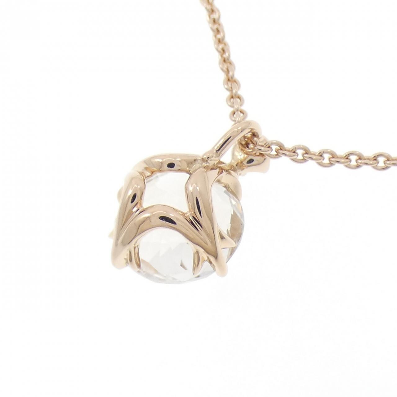 4゜C クオーツ ネックレス