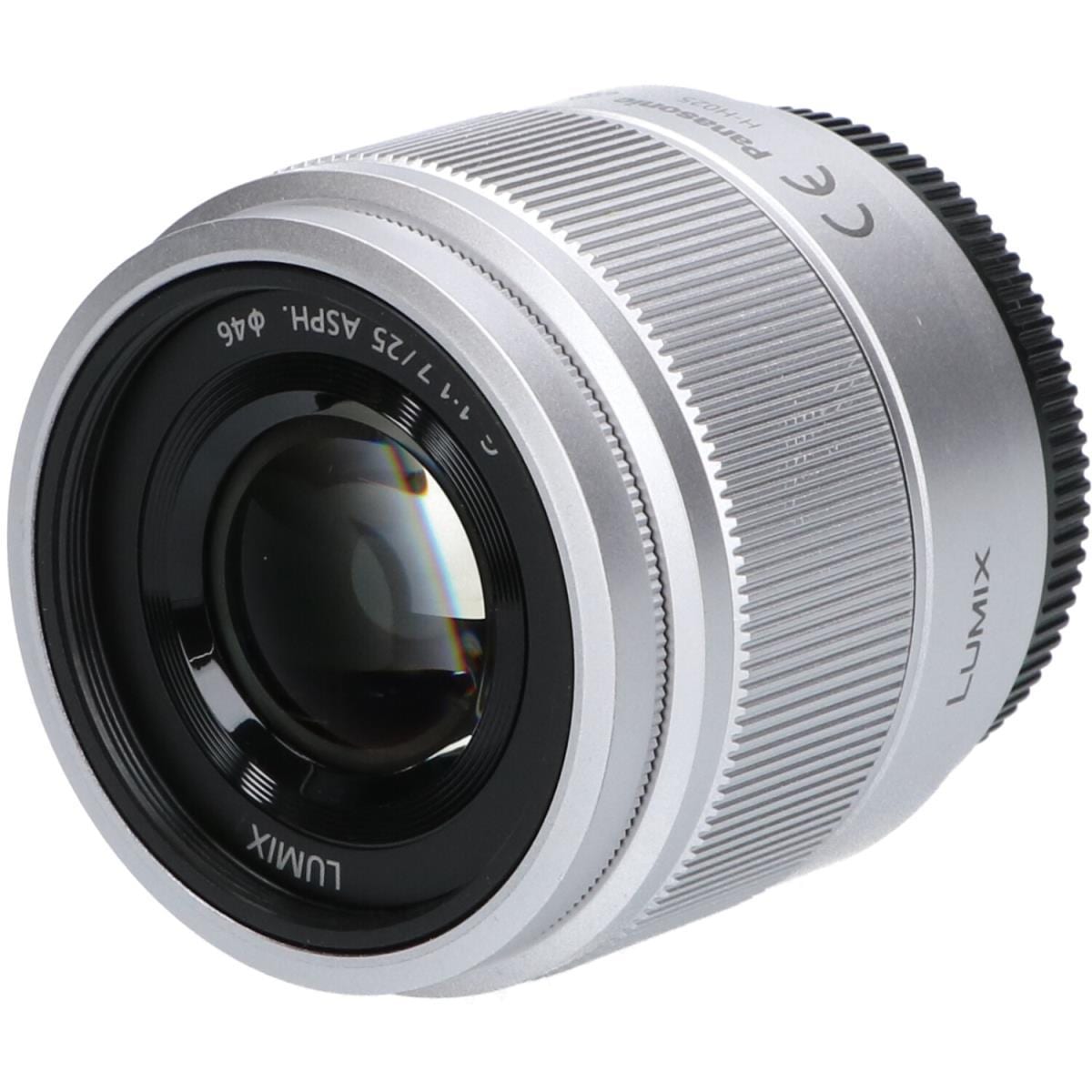 ＰＡＮＡＳＯＮＩＣ　Ｇ２５ｍｍ　Ｆ１．７ＡＳＰＨ．　Ｈ－Ｈ０２５ＳＩＬＶＥＲ