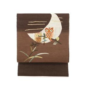 名古屋帯　紬織